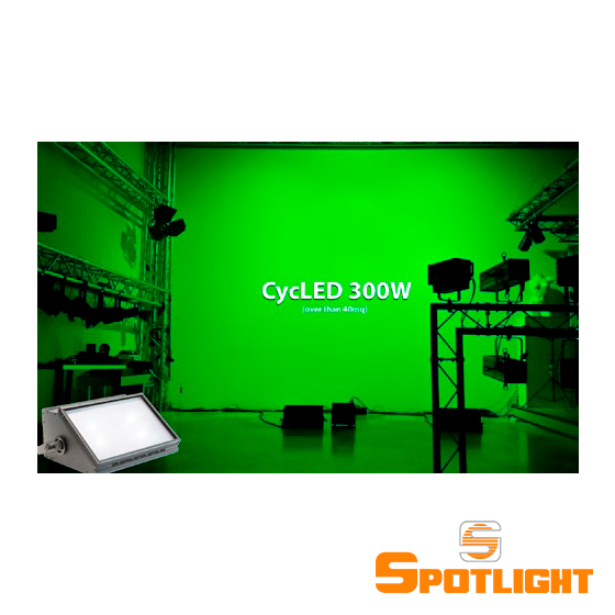 CYCLO LED GREEN COLOR FONDO